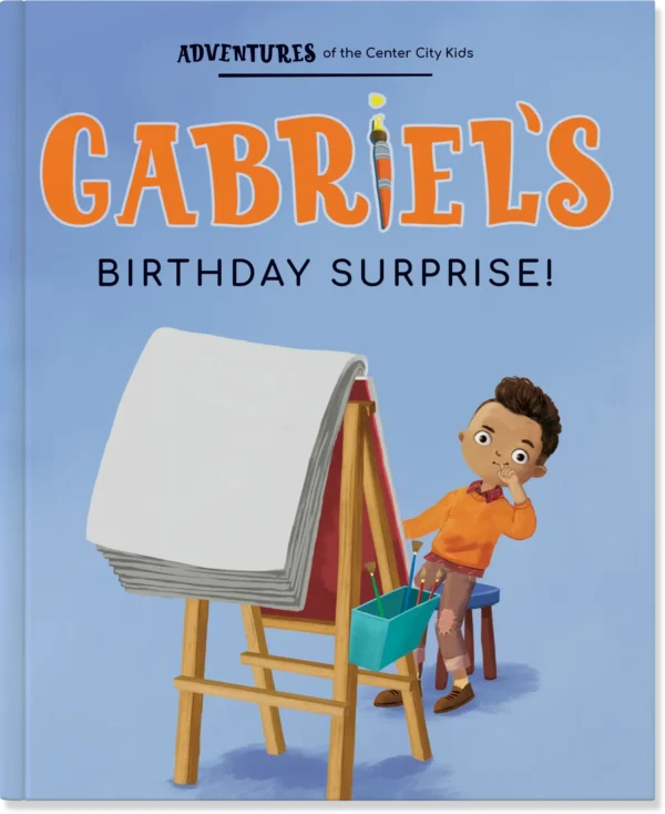 Book cover: Gabriel's birthday surprise