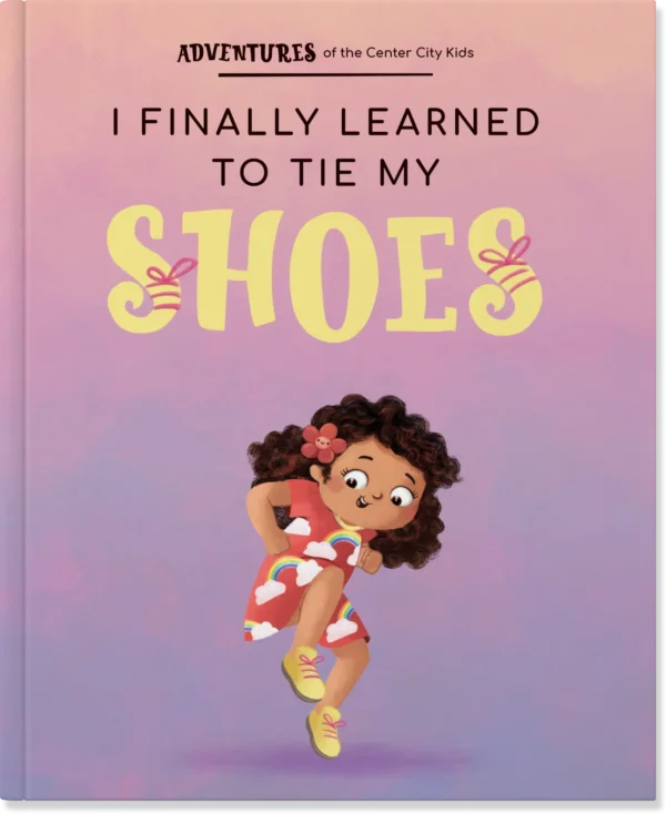 Book cover: I finally learned to tie my shoes