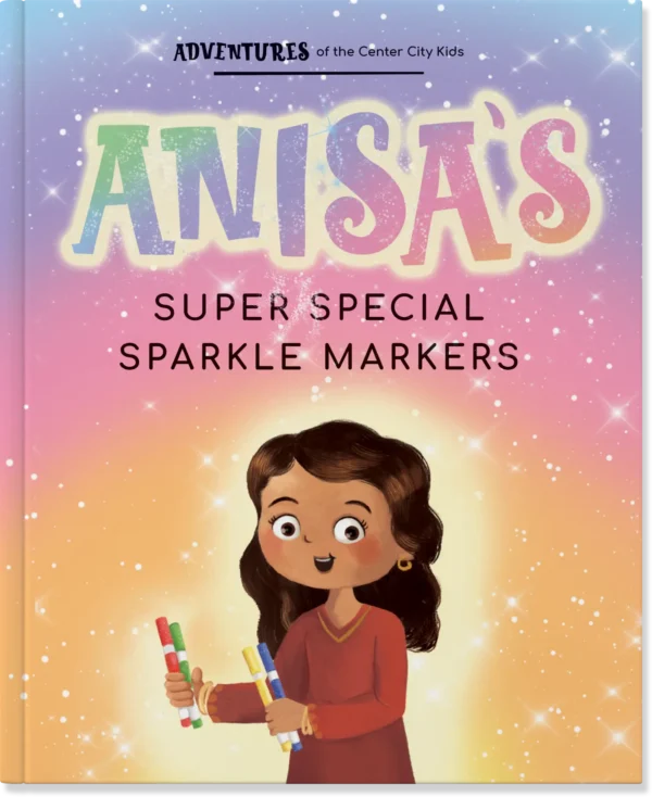 Book cover: Anisa's super special sparkle markers