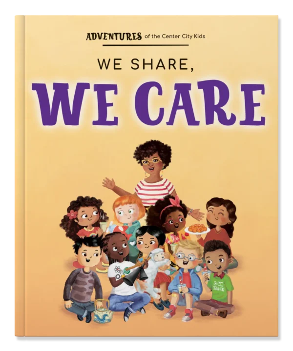 Book cover: We share, we care