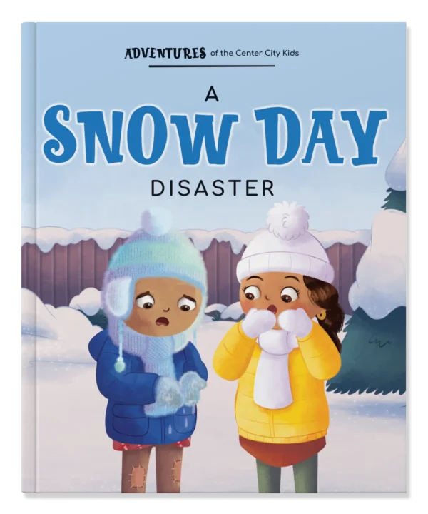 Book cover: A snow day disaster