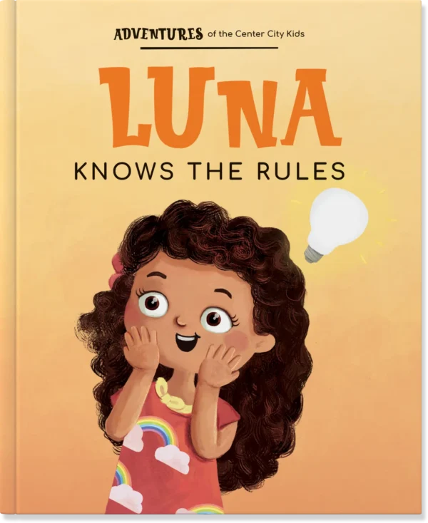 Book cover: Luna knows the rules