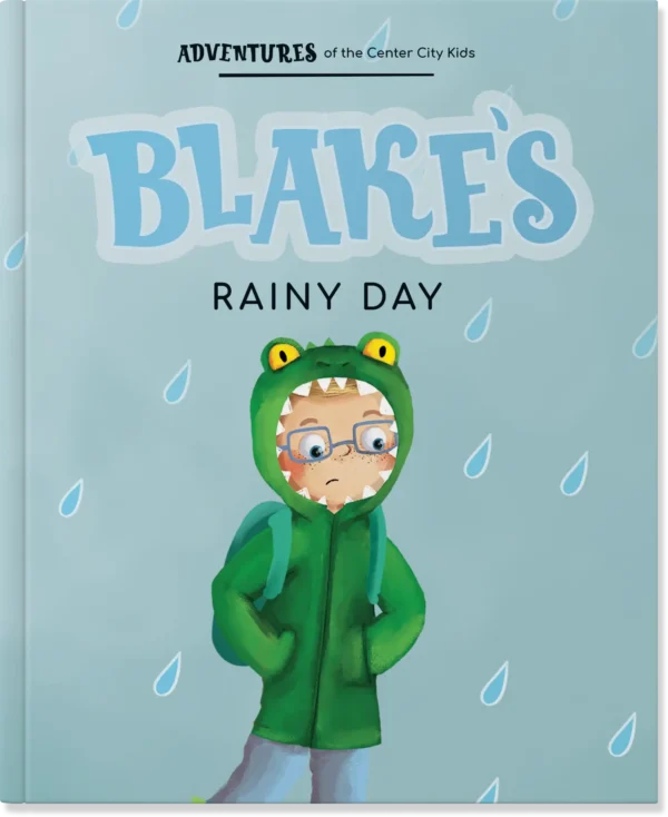 Book cover: Blake's rainy day